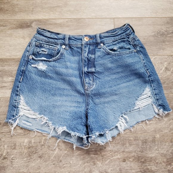 American Eagle Outfitters Pants - American Eagle Highest Rise Mom Jean Shorts